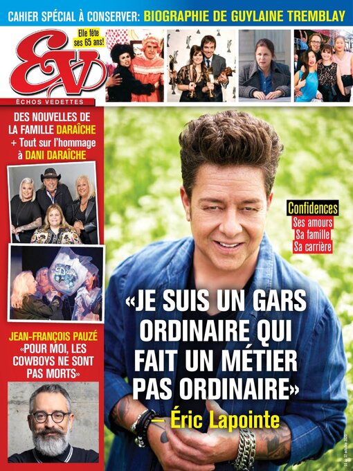 Title details for Échos Vedettes by TVA Publications Inc. - Available